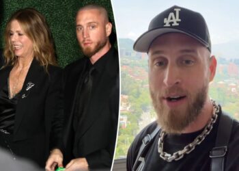 Chet Hanks resurfaces at Oscars party with mom Rita Wilson after begging to be ‘freed’ in Colombia