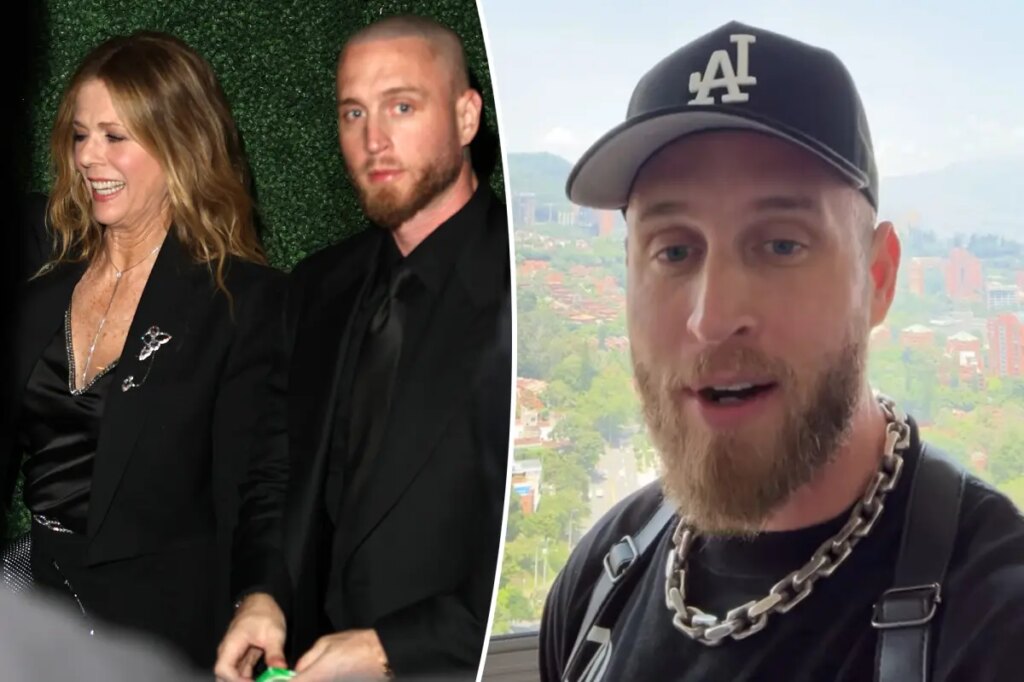 Chet Hanks resurfaces at Oscars party with mom Rita Wilson after begging to be ‘freed’ in Colombia