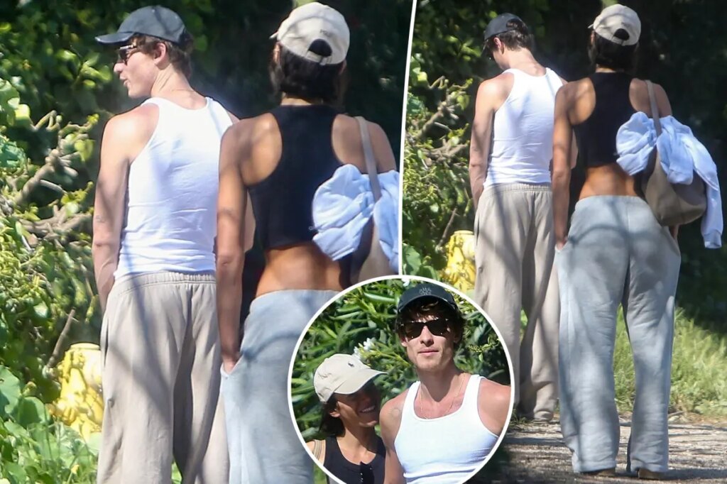 Shawn Mendes answers nature’s call in public while on walk with girlfriend Bruna Marquezine