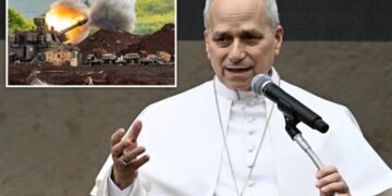 Pope Leo urges war leaders to halt fighting in Iran after deadly strike on school sparks outrage