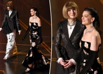 Anne Hathaway stages surprise ‘Devil Wears Prada’ moment with Anna Wintour at Oscars 2026