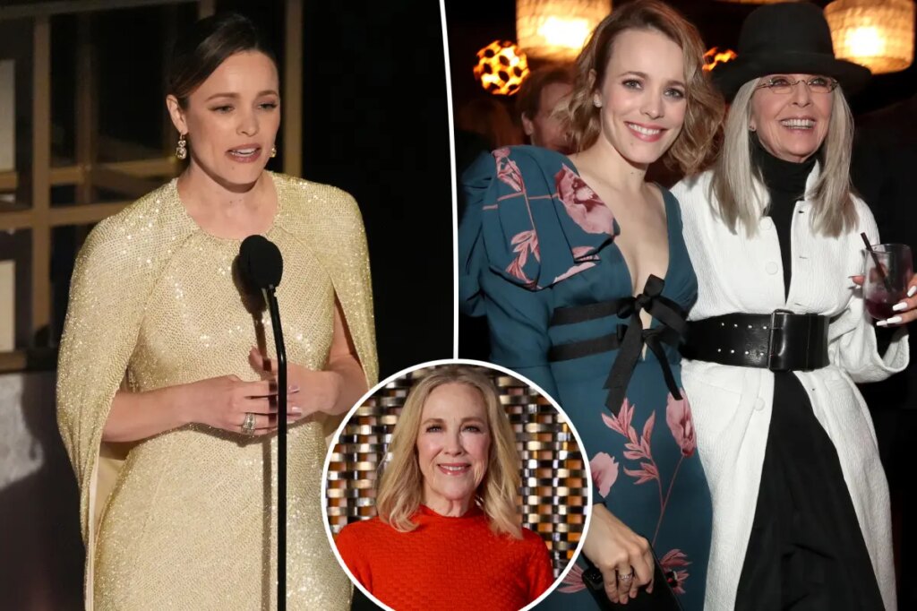 Rachel McAdams honors Diane Keaton and Catherine O’Hara during emotional Oscars 2026 In Memoriam