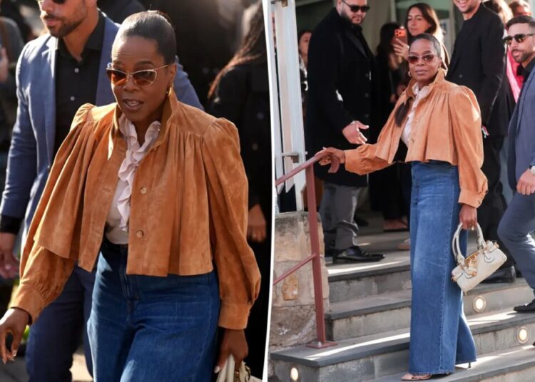 Oprah Winfrey fires back at internet trolls mocking her ‘90-year-old’ walk at Paris Fashion Week