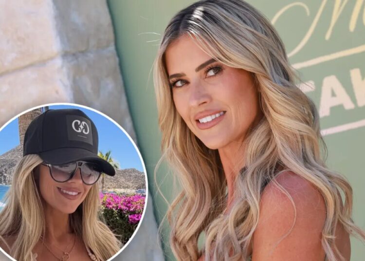 Christina Haack wows in cream-colored crochet bikini after addressing rumors she’s engaged for fourth time