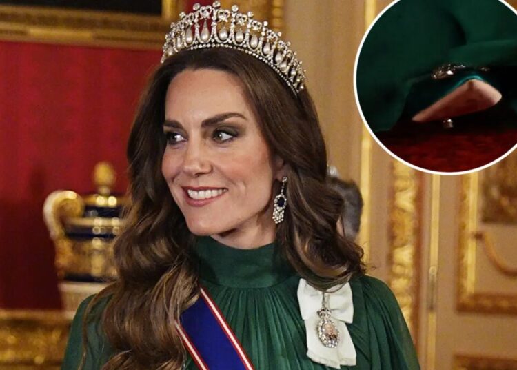 Kate Middleton steps out for Nigerian state banquet in Carrie Bradshaw’s favorite heels