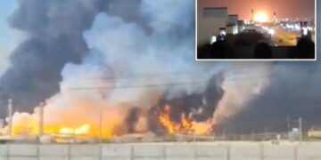 Iran unleashes fiery revenge on Gulf oil hubs after Israel blasts key gas field