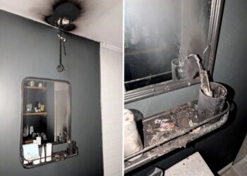 Woman ‘lucky to be alive’ after her unplugged electric toothbrush exploded