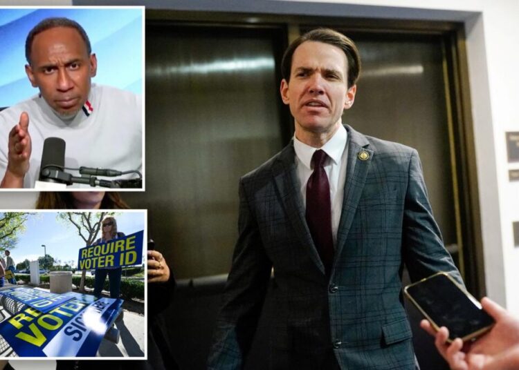 Stephen A. Smith stunned after Rep. Kevin Kiley educates him on California voter ID ban