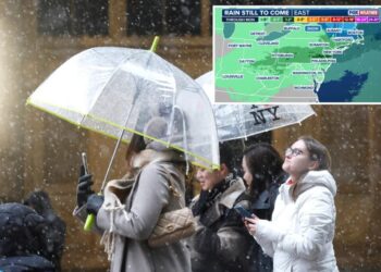 More snow coming to Northeast after brief spring interlude