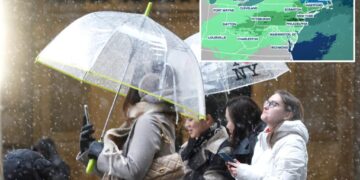 More snow coming to Northeast after brief spring interlude