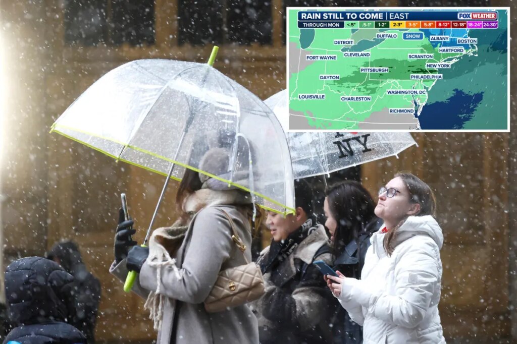 More snow coming to Northeast after brief spring interlude