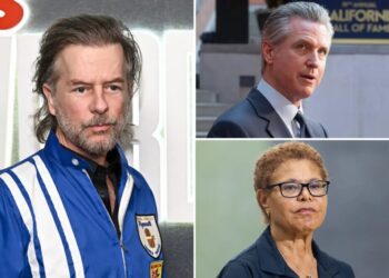 David Spade slams Gavin Newsom and Karen Bass over ‘terrifying’ Hollywood downfall