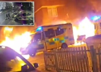 Four Jewish ambulances set alight outside London synagogue in antisemitic hate crime: cops