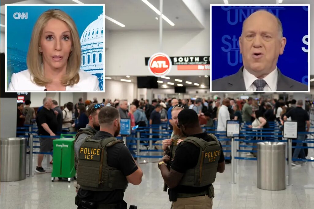 Border czar Tom Homan fires back at CNN host after anchor questions ICE airport plan
