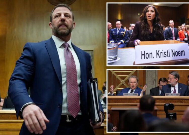 Senate confirms Sen. Markwayne Mullin to replace Kristi Noem as Homeland Security secretary
