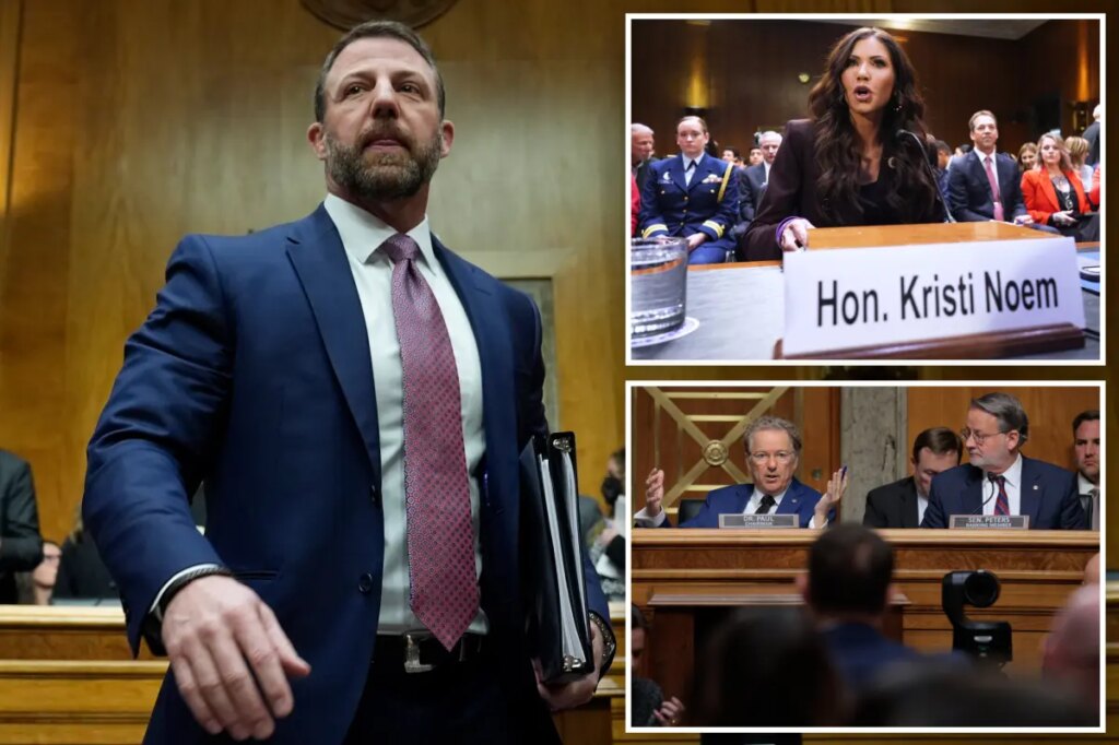 Senate confirms Sen. Markwayne Mullin to replace Kristi Noem as Homeland Security secretary