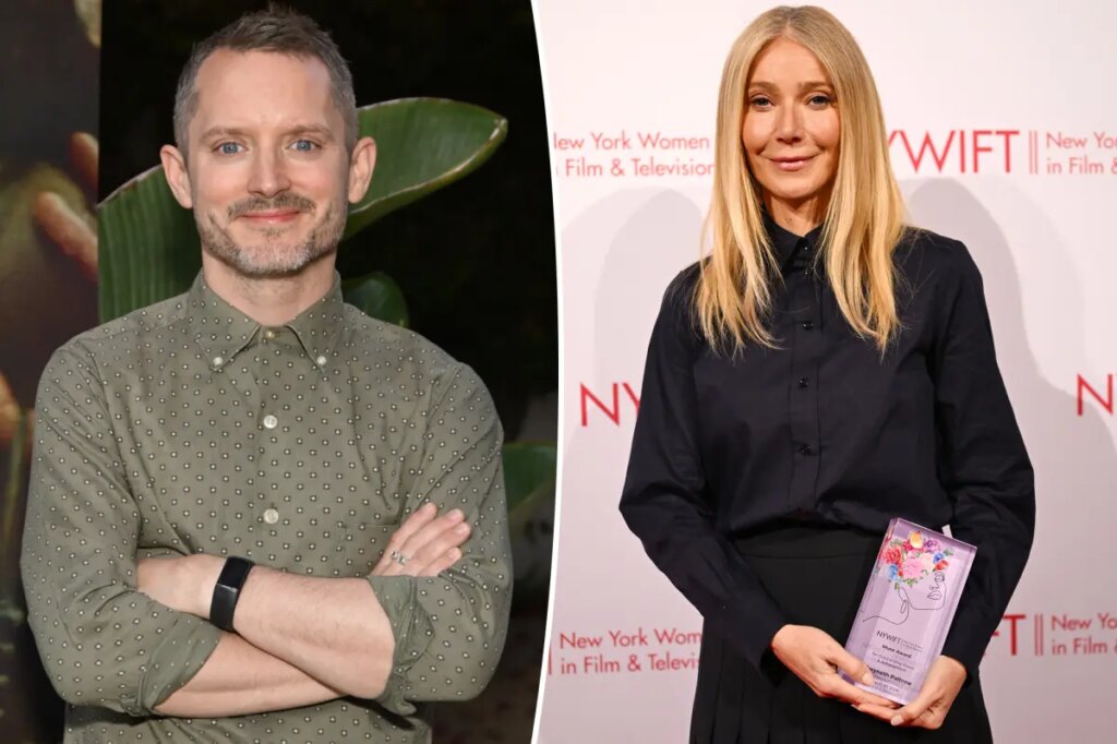 Elijah Wood sees a show, Gwyneth Paltrow receives an honor and more sightings