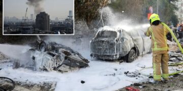 Iran launches fresh waves of missiles into Israel, 6 injured in Tel Aviv attack