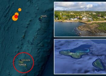 Preliminary magnitude 7.6 earthquake strikes near Tonga in the South Pacific Ocean, USGS says