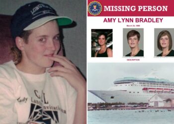 FBI offers new reward for missing cruise passenger Amy Lynn Bradley — 28 years after she vanished without a trace