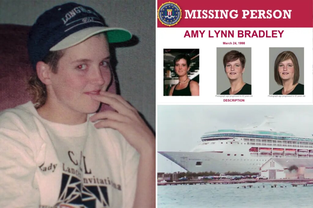 FBI offers new reward for missing cruise passenger Amy Lynn Bradley — 28 years after she vanished without a trace