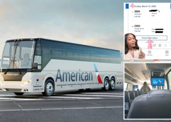American Airlines passengers shocked to learn their ‘flights’ were actually bus routes: ‘There’s no plane’