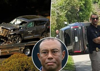 How many car crashes has Tiger Woods been in? His troubled history on the road