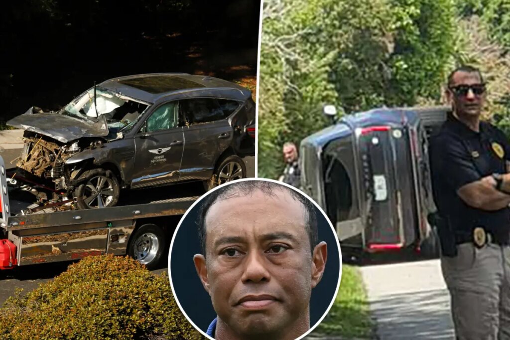 How many car crashes has Tiger Woods been in? His troubled history on the road