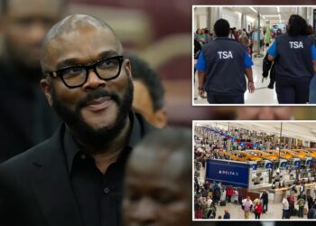 Tyler Perry gives $250K in gift cards to help unpaid TSA workers at Atlanta airport — after he couldn’t give cash