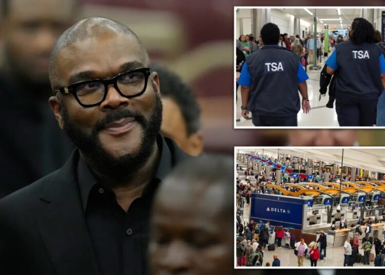 Tyler Perry gives $250K in gift cards to help unpaid TSA workers at Atlanta airport — after he couldn’t give cash