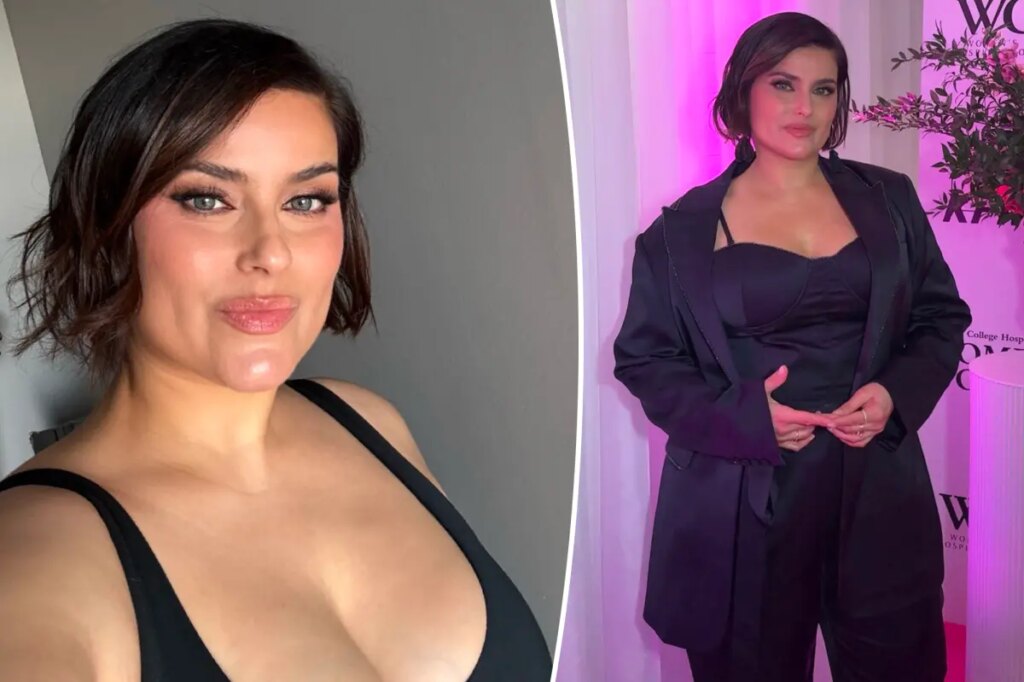 Nelly Furtado rocks plunging bodysuit after hitting back at online body shamers