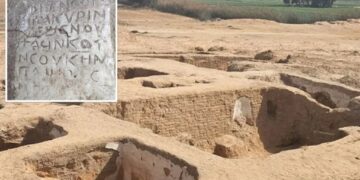 Archaeologists unearth 1,600-year-old Christian monastic site with paintings, mysterious inscription