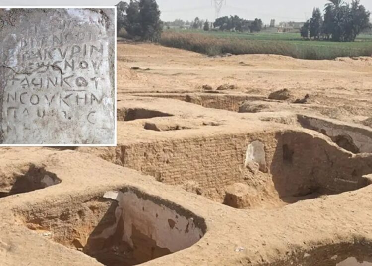 Archaeologists unearth 1,600-year-old Christian monastic site with paintings, mysterious inscription