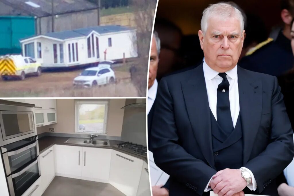 Inside ex-Prince Andrew’s hand-me-down caravan after he was forced to move out of 30-room mansion in Windsor