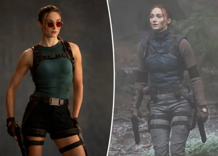 Sophie Turner’s Lara Croft reboot shut down temporarily due to injury
