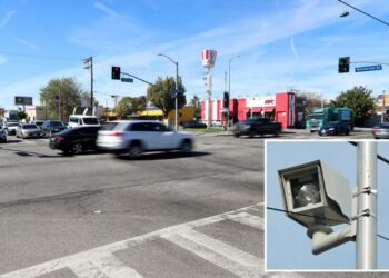 Locations revealed of the 125 speed cams to descend on LA — including iconic Melrose, Hollywood and Sunset Blvds