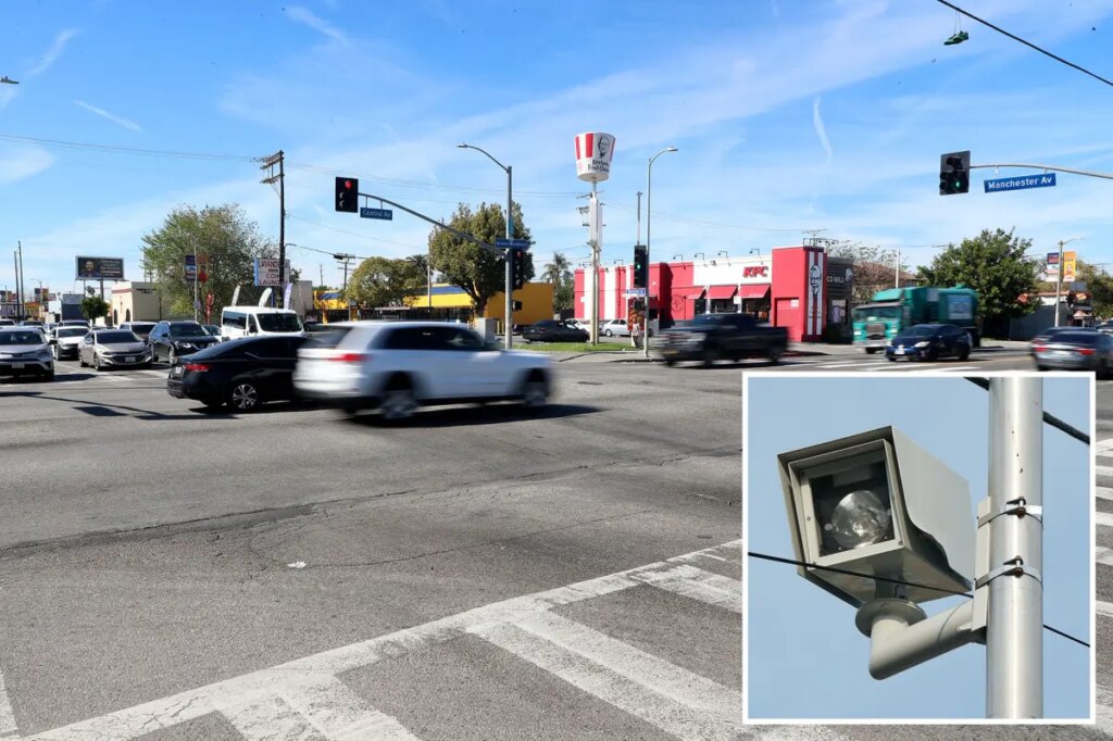 Locations revealed of the 125 speed cams to descend on LA — including iconic Melrose, Hollywood and Sunset Blvds