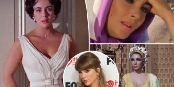 Taylor Swift puts Elizabeth Taylor and her iconic jewelry on full display — including her 33-carat diamond ring
