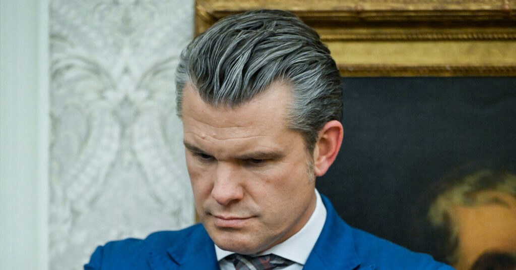 Hegseth’s Boasts of ‘Maximum’ Engagement Authorities Face Scrutiny After School Is Hit