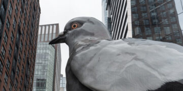 A Giant Pigeon Is Leaving the High Line