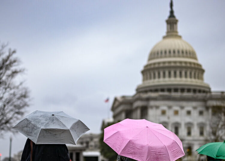 It Was 86. Then It Snowed. A ‘Wild’ Weather Shift Jolts the Mid-Atlantic.