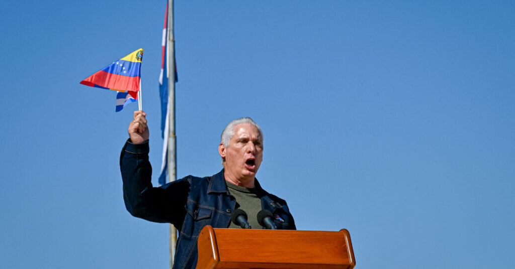 Cuban President Acknowledges Talks with the Trump Administration