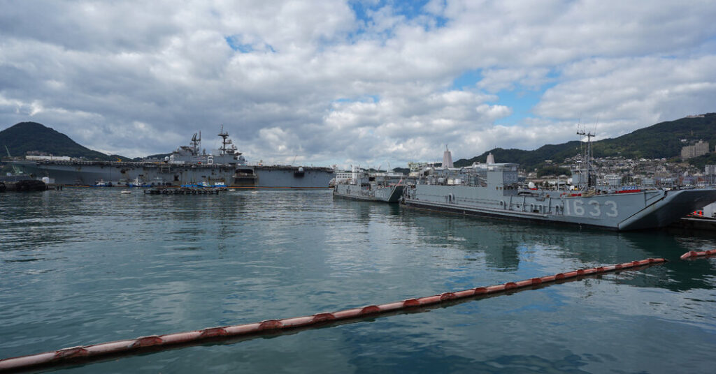 More Marines and Warships Being Sent to Middle East, U.S. Officials Say