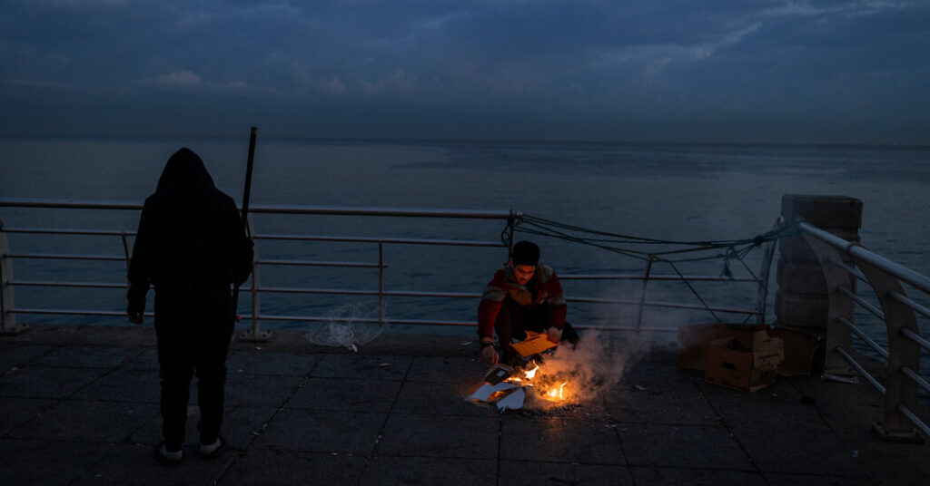 ‘We Miss Home’: Displaced Lebanese Face Cold Streets and an Uncertain Future