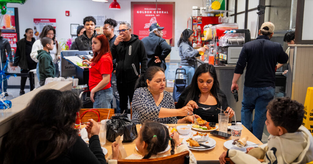 Saturday Night at the Golden Corral, the Bronx Way