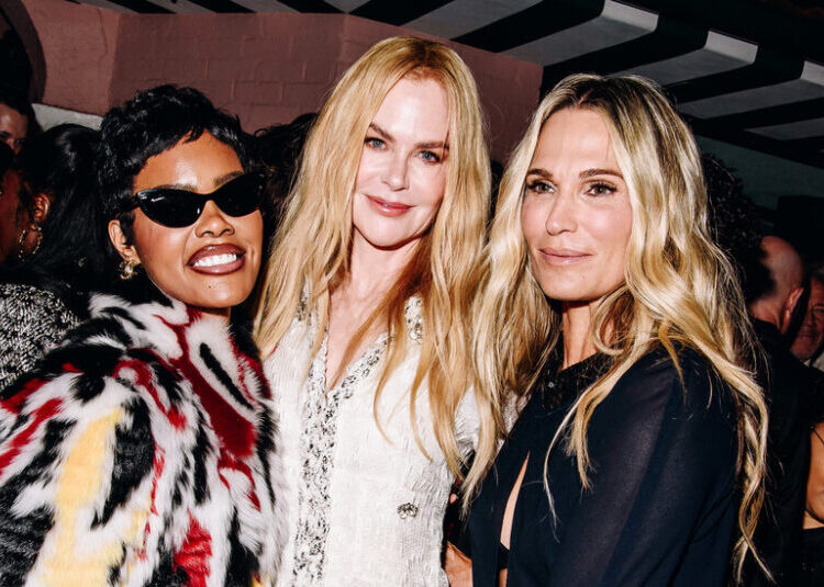 Oscars Eve in Beverly Hills With Teyana Taylor, Jeff Bezos and Nicole Kidman