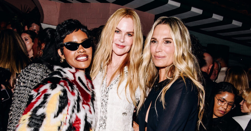 Oscars Eve in Beverly Hills With Teyana Taylor, Jeff Bezos and Nicole Kidman