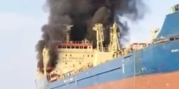 Exploding drone boats have entered the Iran fight. Oman says one hit a tanker in a fatal blow.