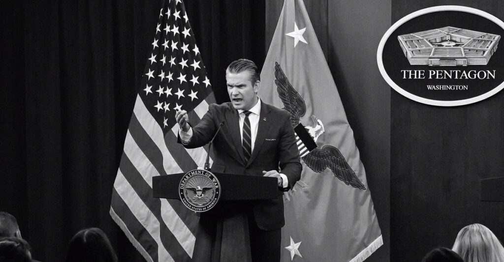 Pete Hegseth Treats Fallen American Soldiers as a PR Problem