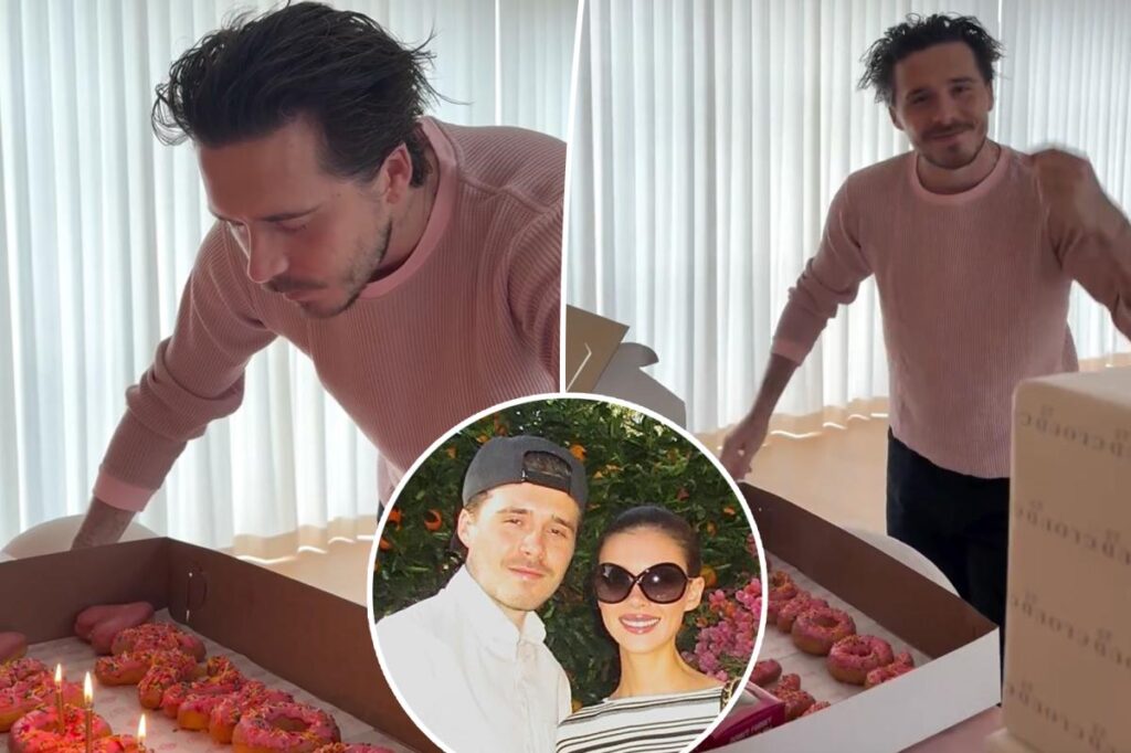 Nicola Peltz treats Brooklyn Beckham to birthday surprise as they fail to acknowledge his family’s messages